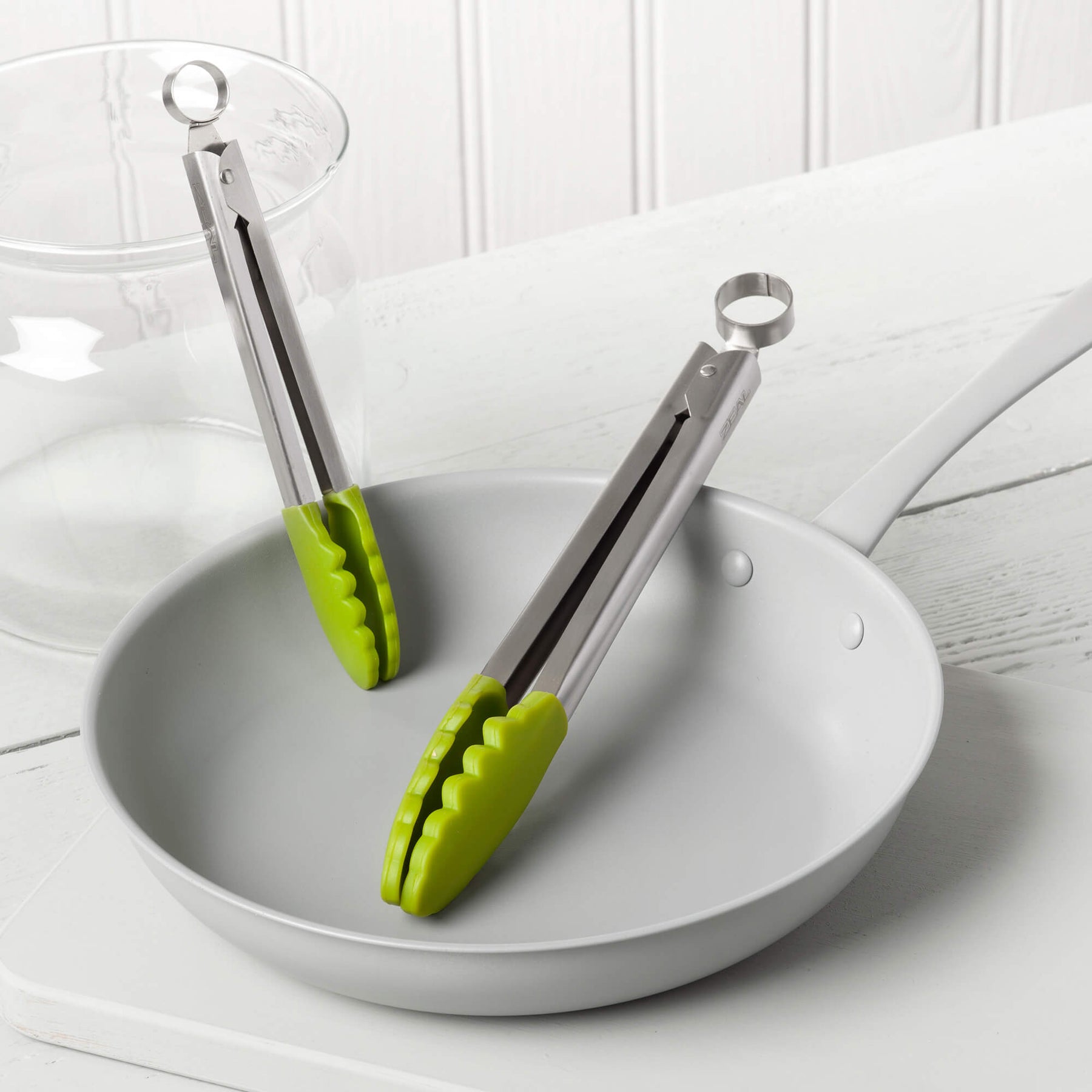 Silicone Kitchen Tongs, Set of 2