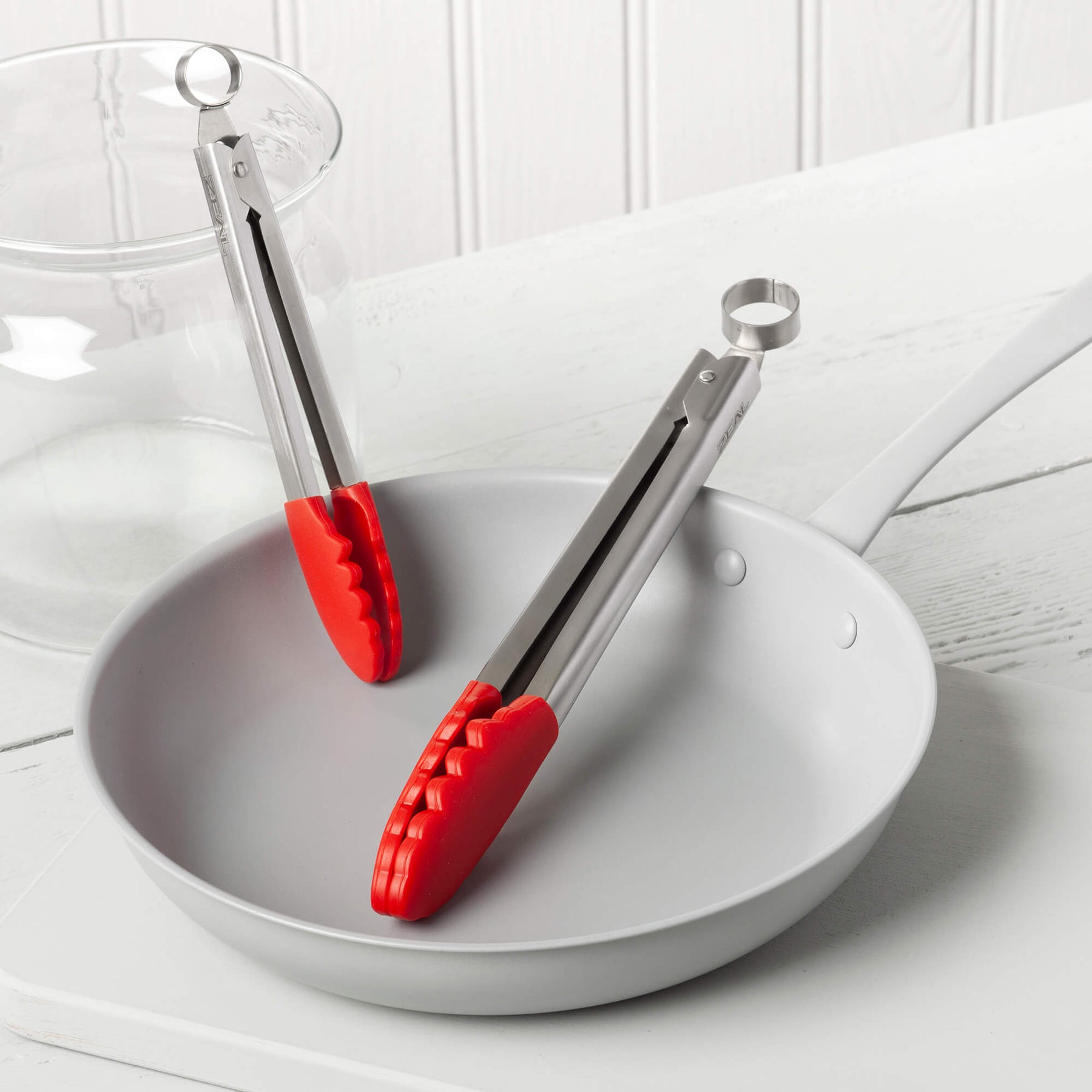 Silicone Kitchen Tongs, Set of 2
