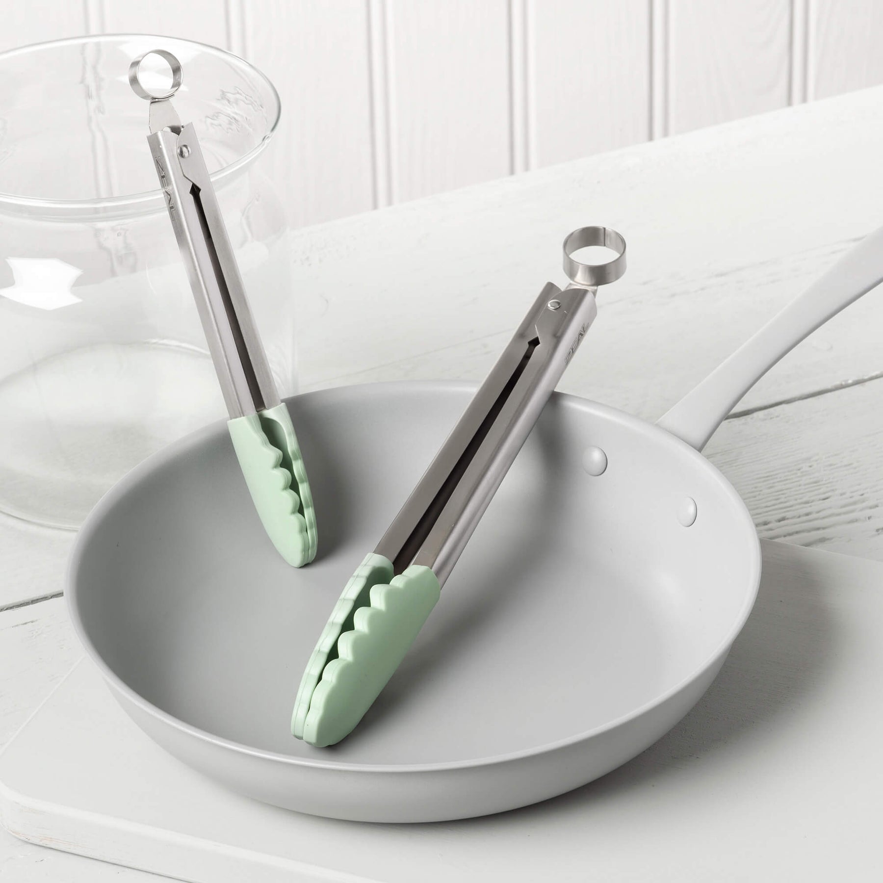 Silicone Kitchen Tongs, Set of 2