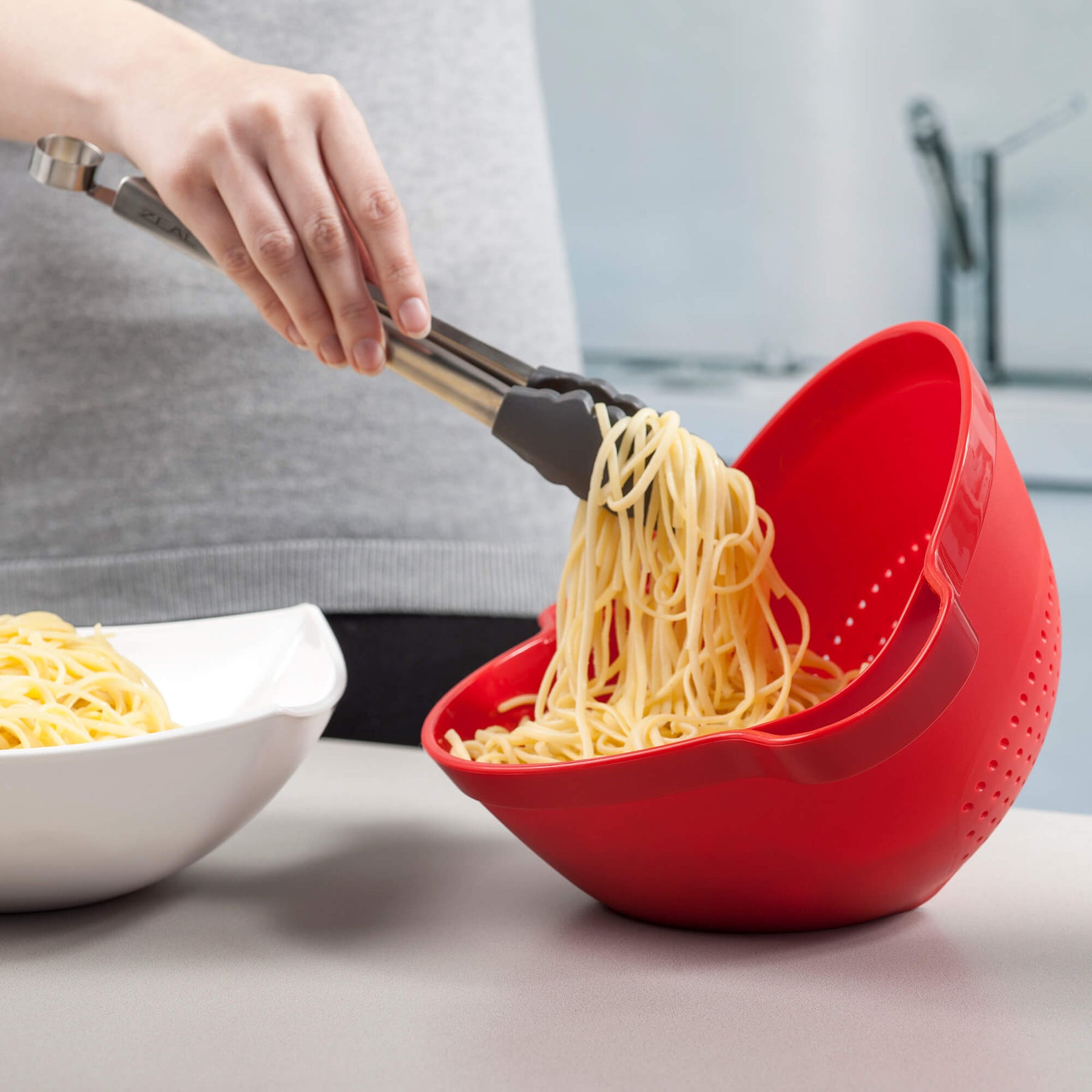 Drain & Serve™ Colander