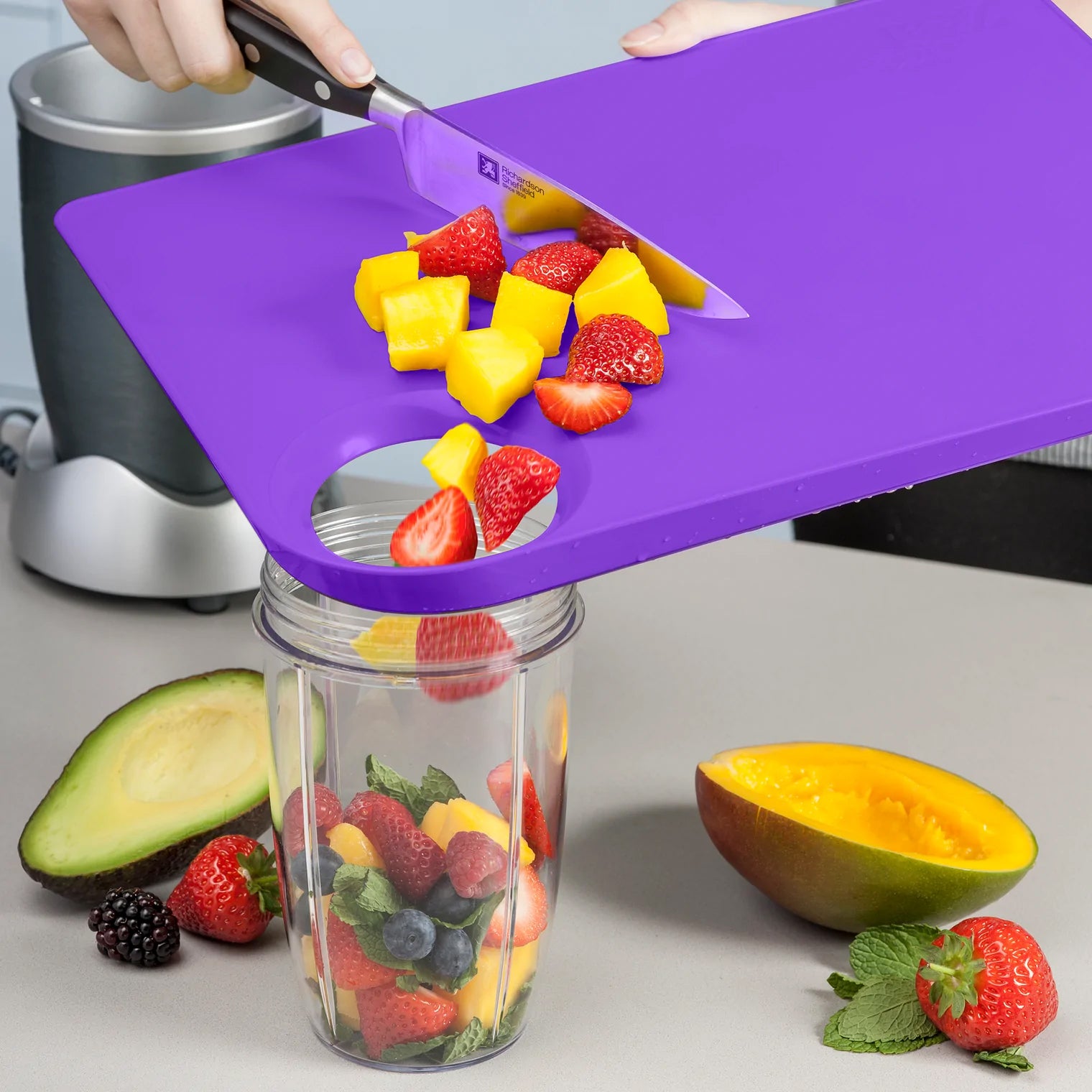 Straight to Pan™ Chopping Board, Large