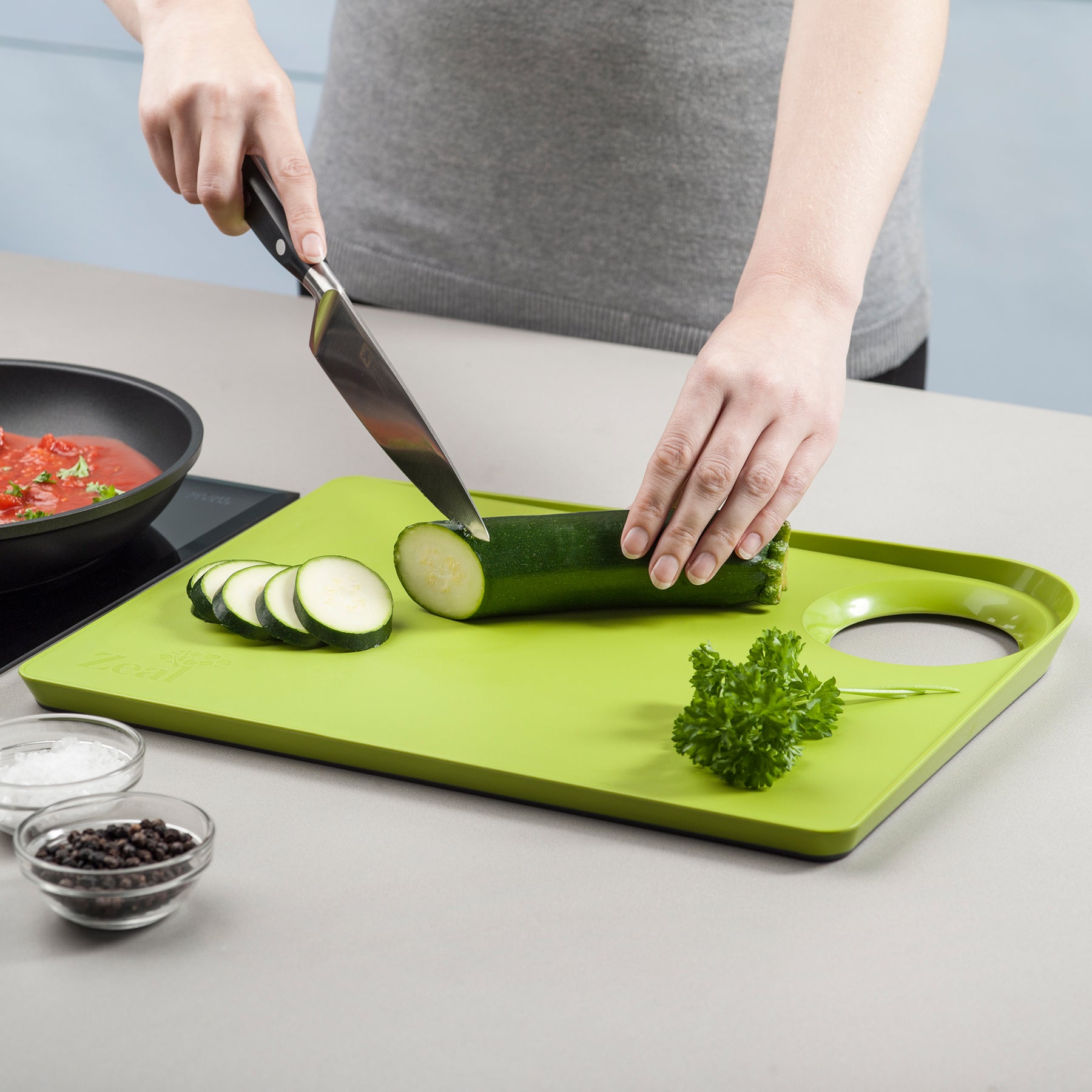 Straight to Pan™ Chopping Board, Large