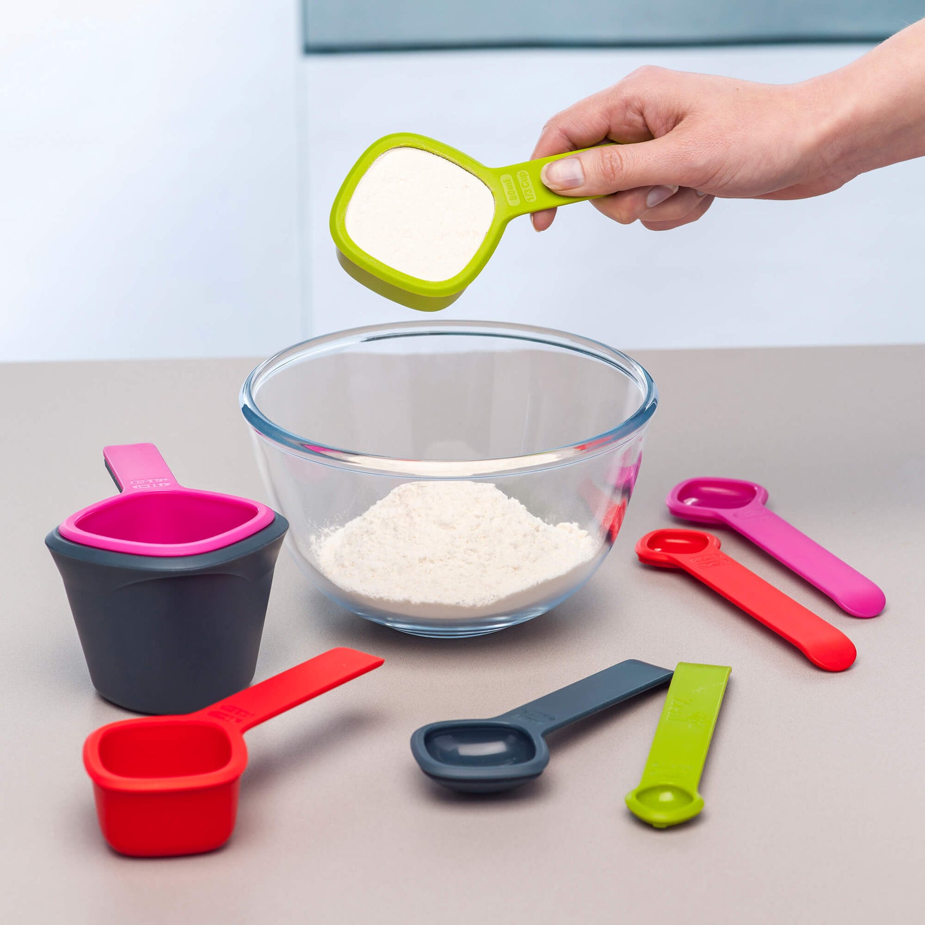 Stack & Store™ Measuring Jug & Spoon Set