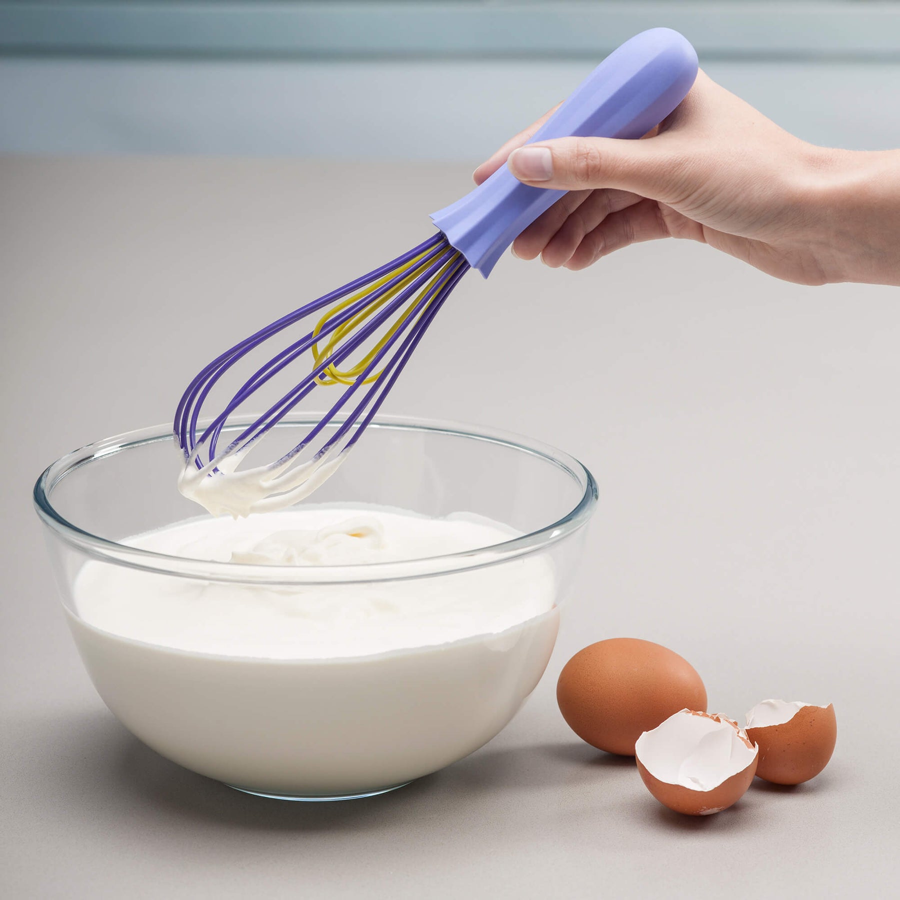 Silicone Double Balloon Whisk