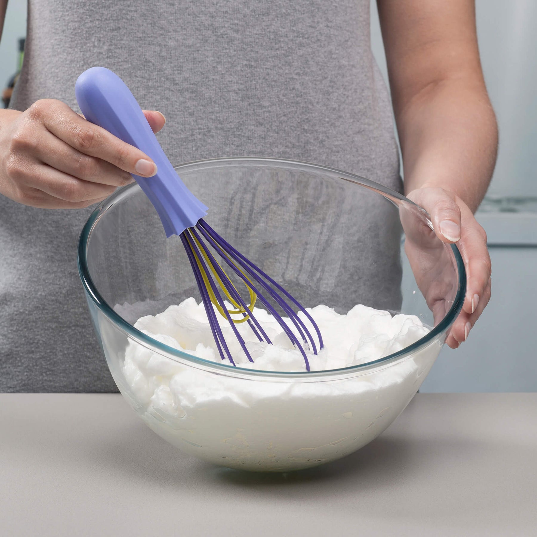 Silicone Double Balloon Whisk