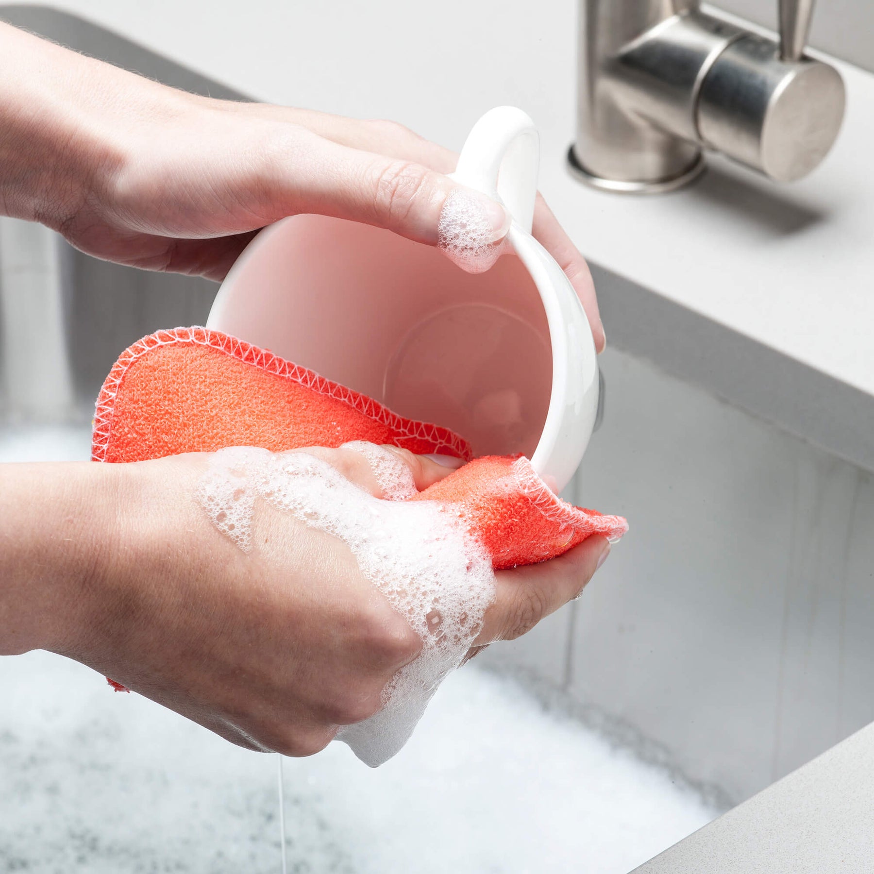Padded Eco Scrubby Cleaning Cloth Set of 3 (L50 x3)