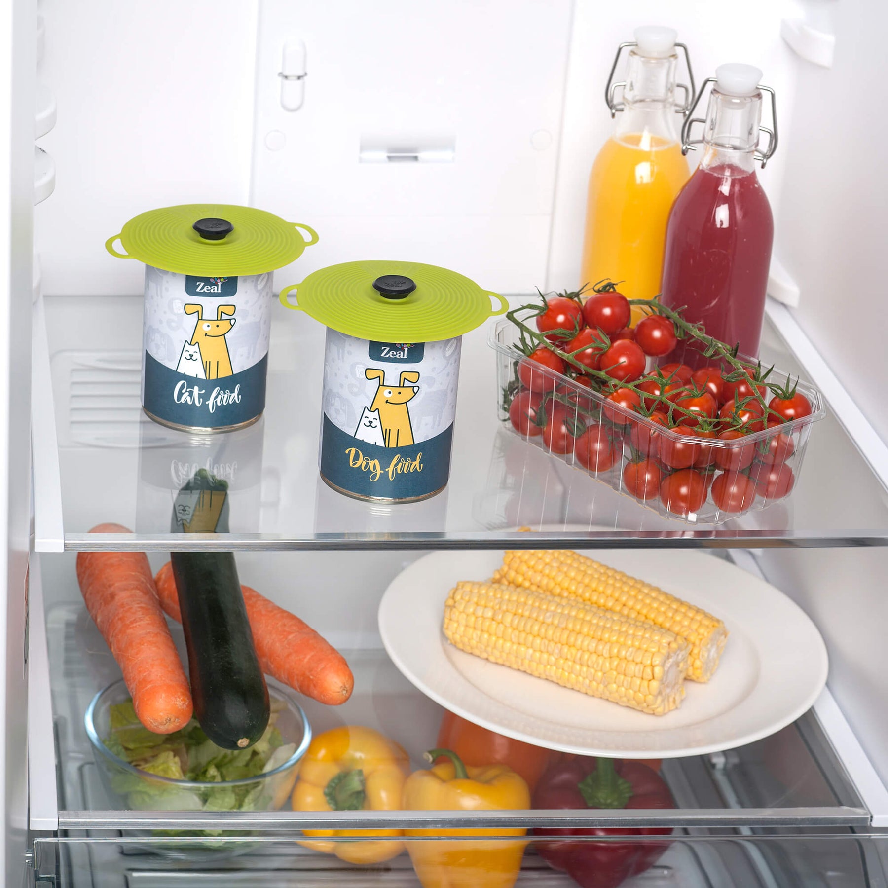 Classic Self Sealing Silicone Lids, Set of 5
