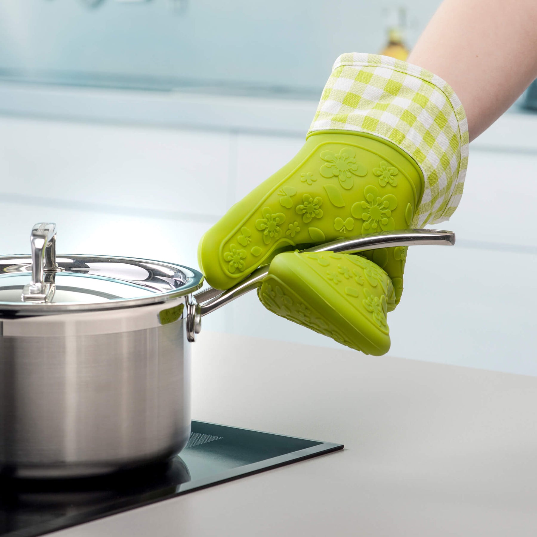Steam Stop™ Waterproof Silicone Single Oven Glove