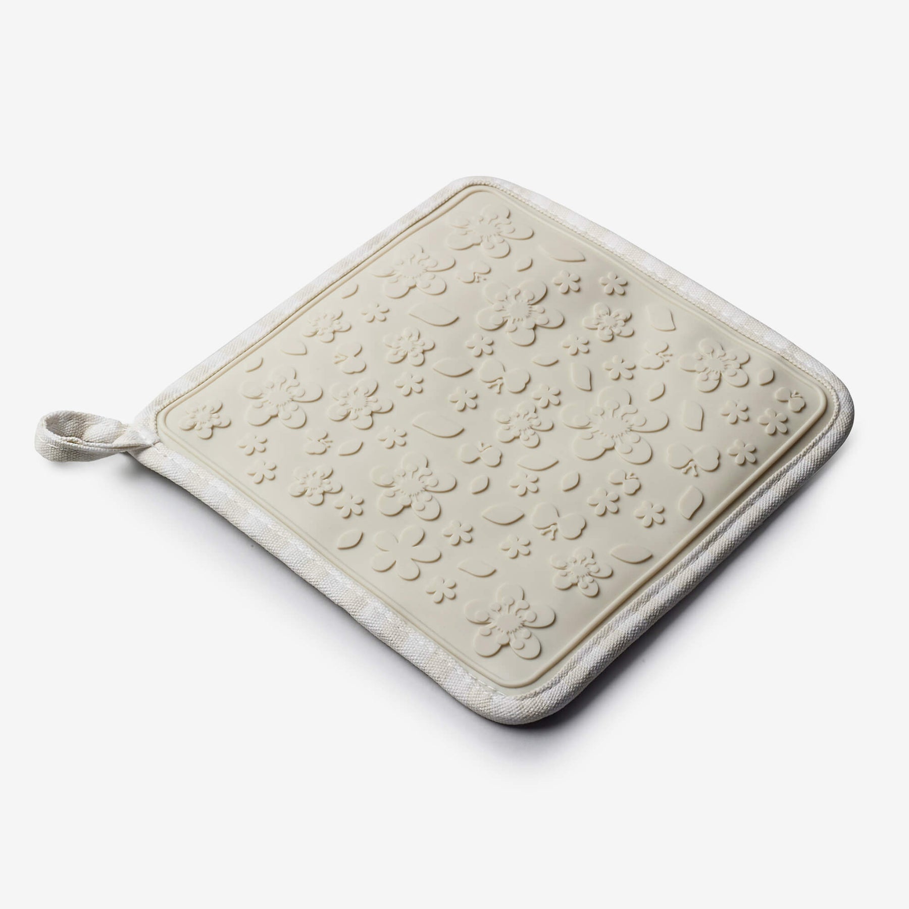 Silicone Square Hot Grab / Trivet Mat, Gingham