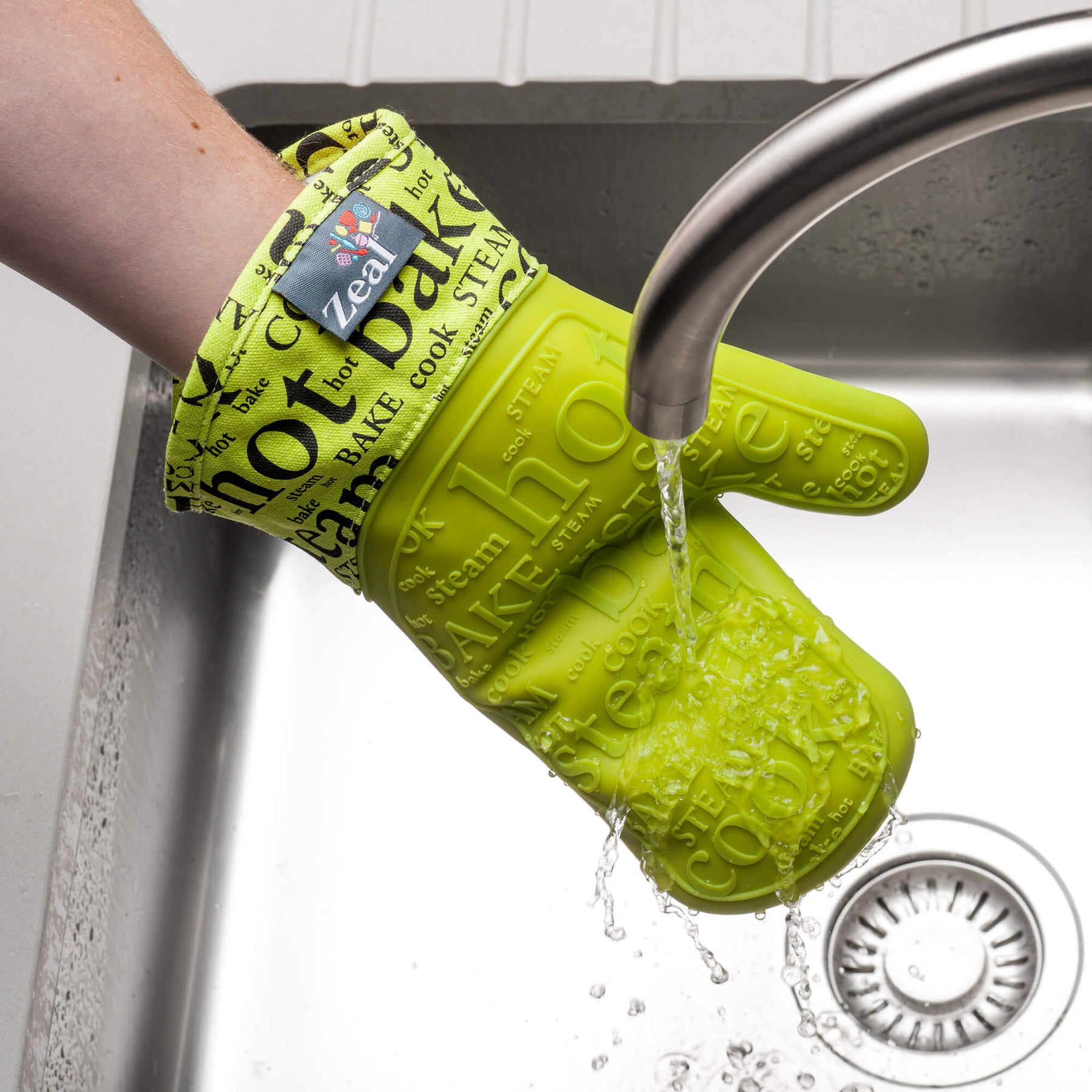 Steam Stop™ Waterproof Silicone Single Oven Glove