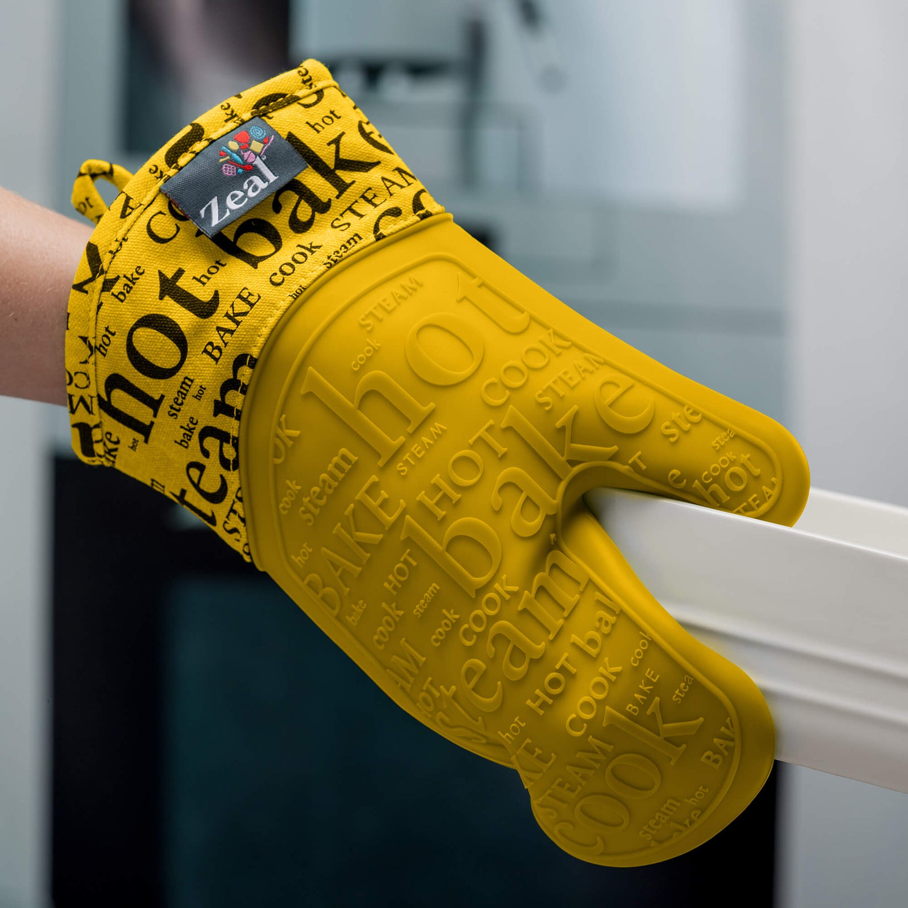 Steam Stop™ Waterproof Silicone Single Oven Glove
