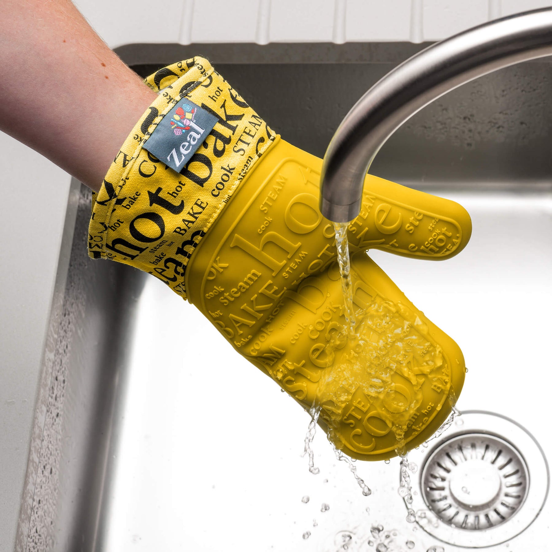Steam Stop™ Waterproof Silicone Single Oven Glove