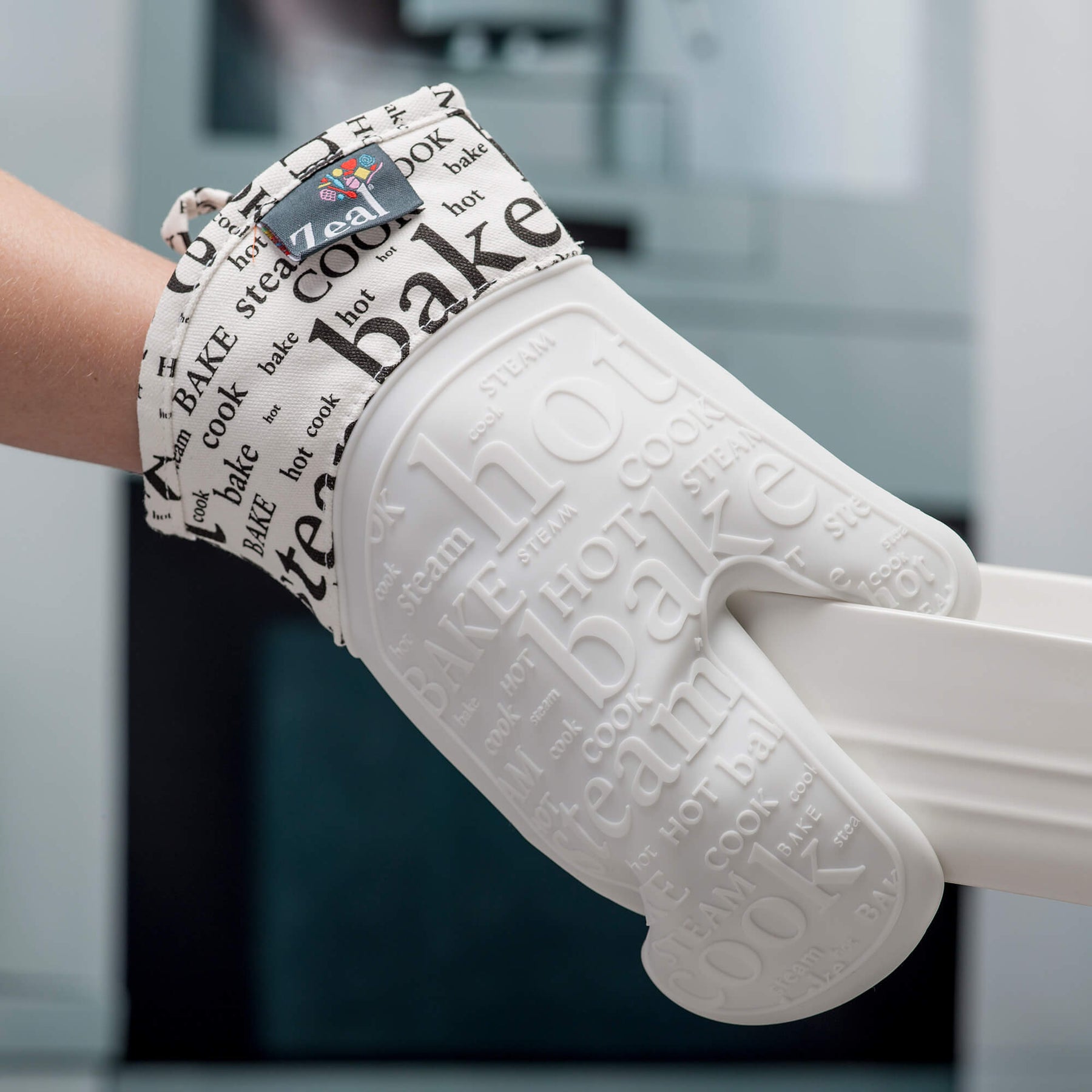 Steam Stop™ Waterproof Silicone Single Oven Glove
