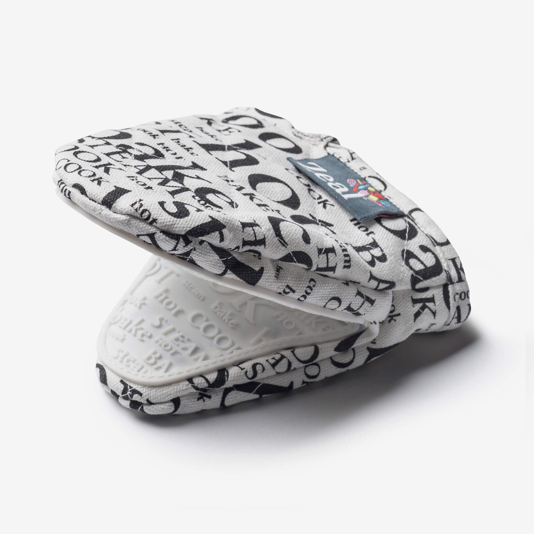 Silicone Hot Grab Mini Oven Mitt, Hot Print