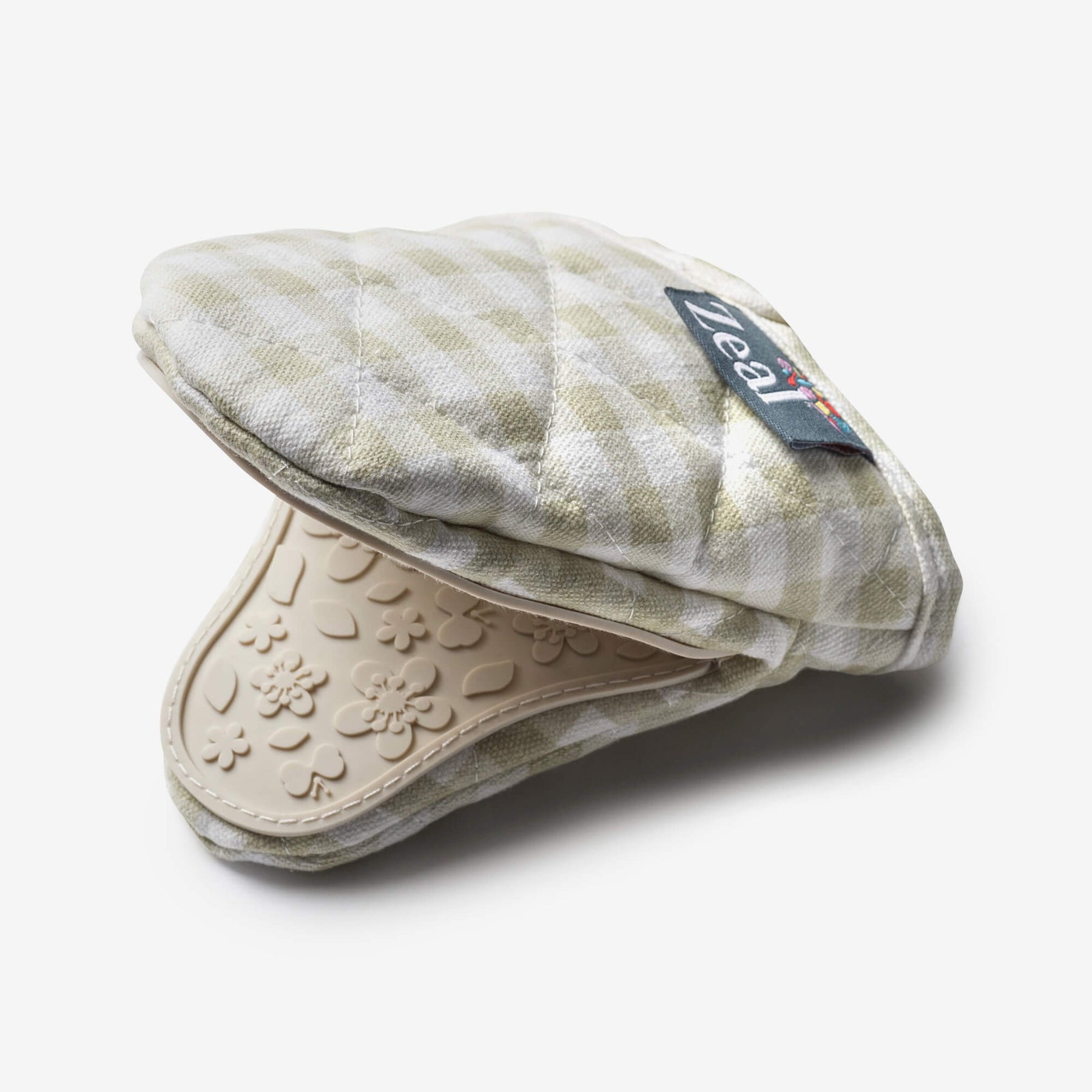 Silicone Hot Grab Mini Oven Mitt, Gingham