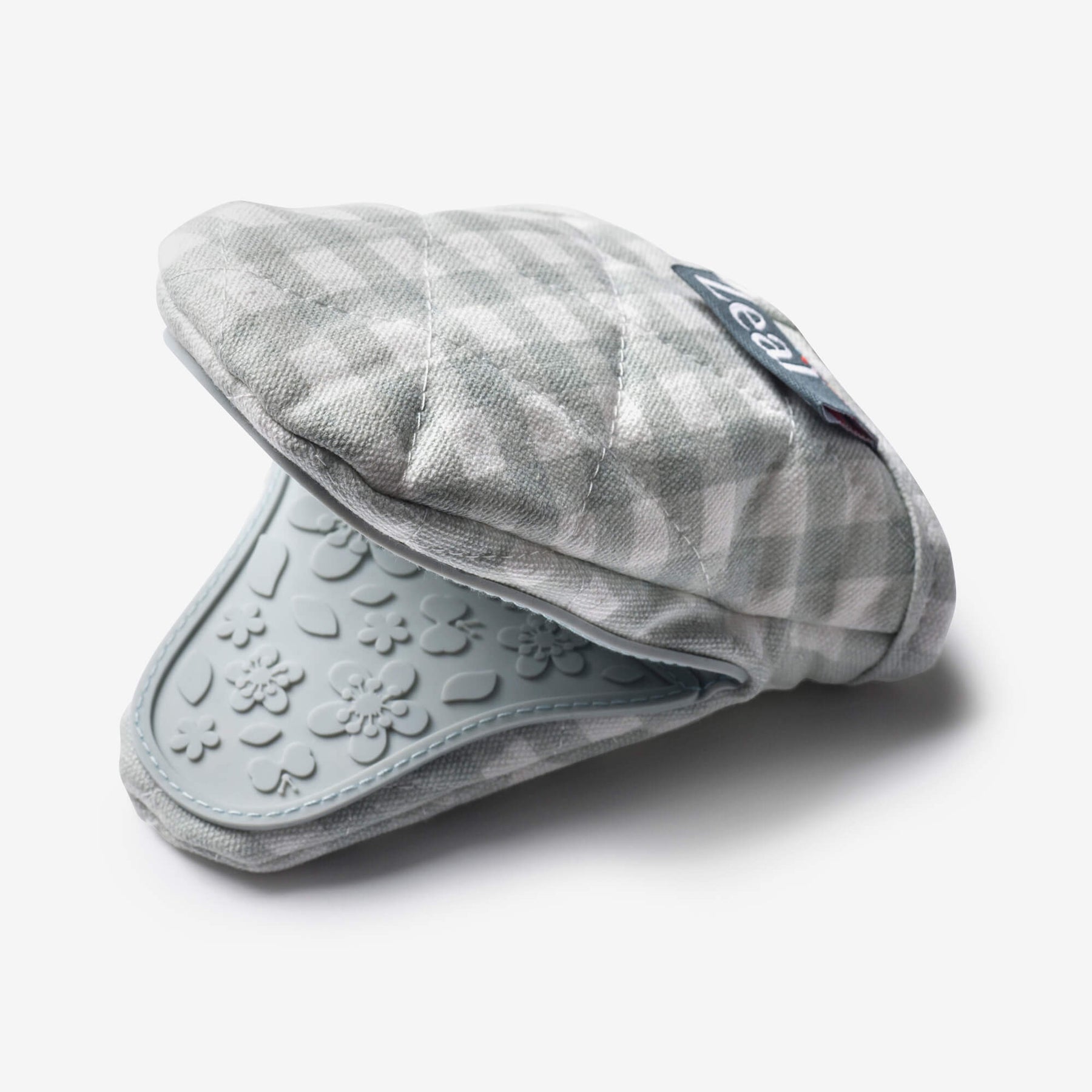 Silicone Hot Grab Mini Oven Mitt, Gingham