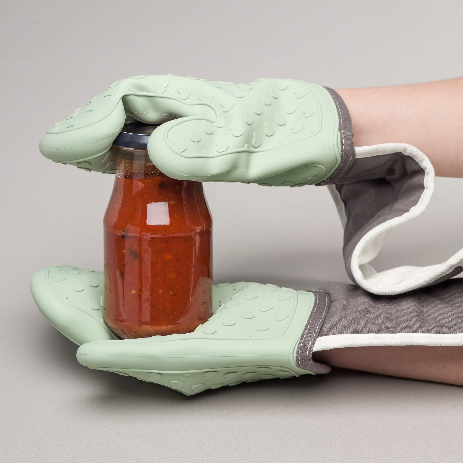 Steam Stop™ Waterproof Silicone Double Oven Glove