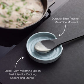 Melamine Circular Spoon Rest, 12cm