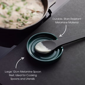 Melamine Circular Spoon Rest, 12cm