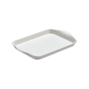 Melamine Gingham Tray, 18 x 14cm