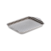 Melamine Gingham Tray, 18 x 14cm