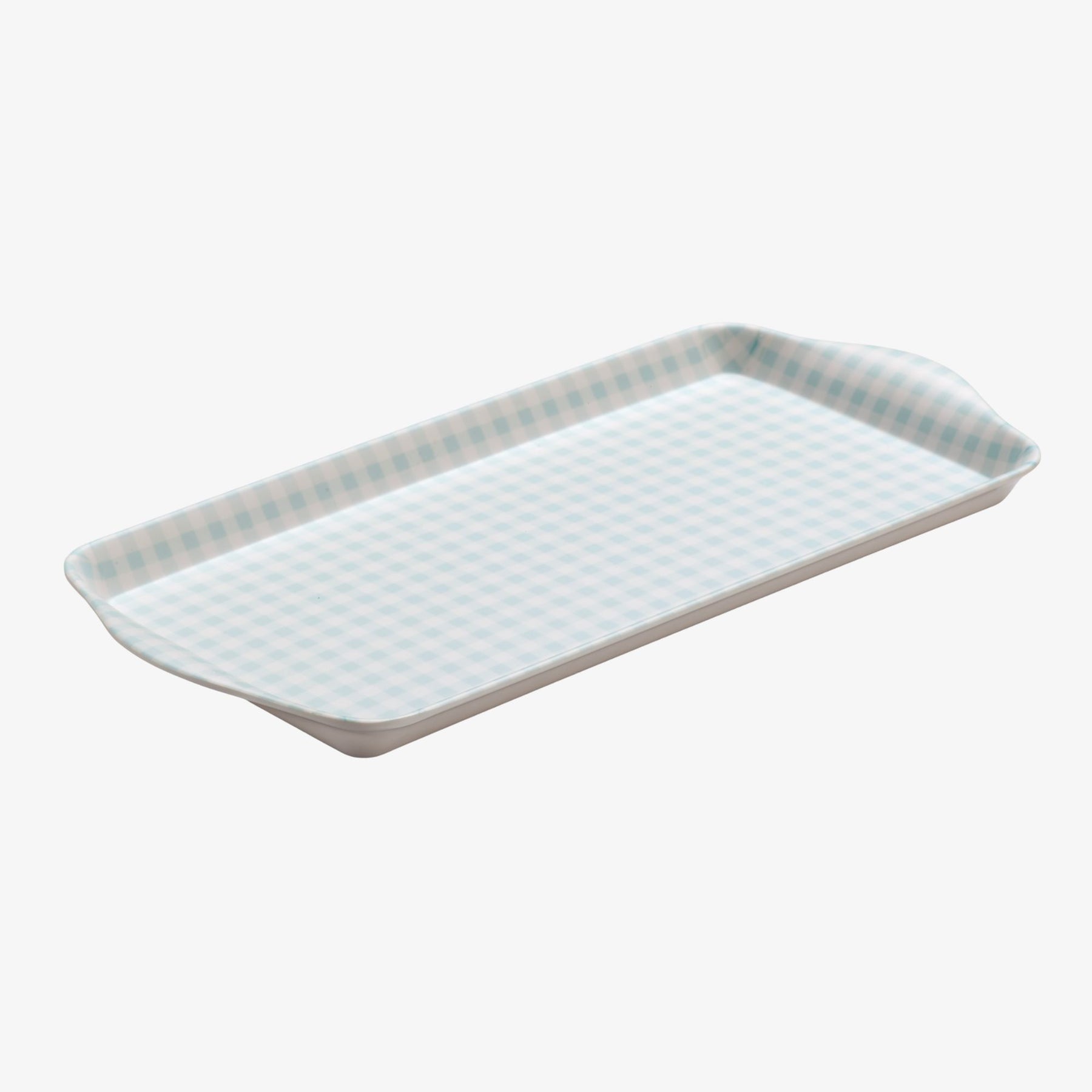 Melamine Gingham Sandwich Serving Tray