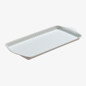 Melamine Gingham Sandwich Serving Tray