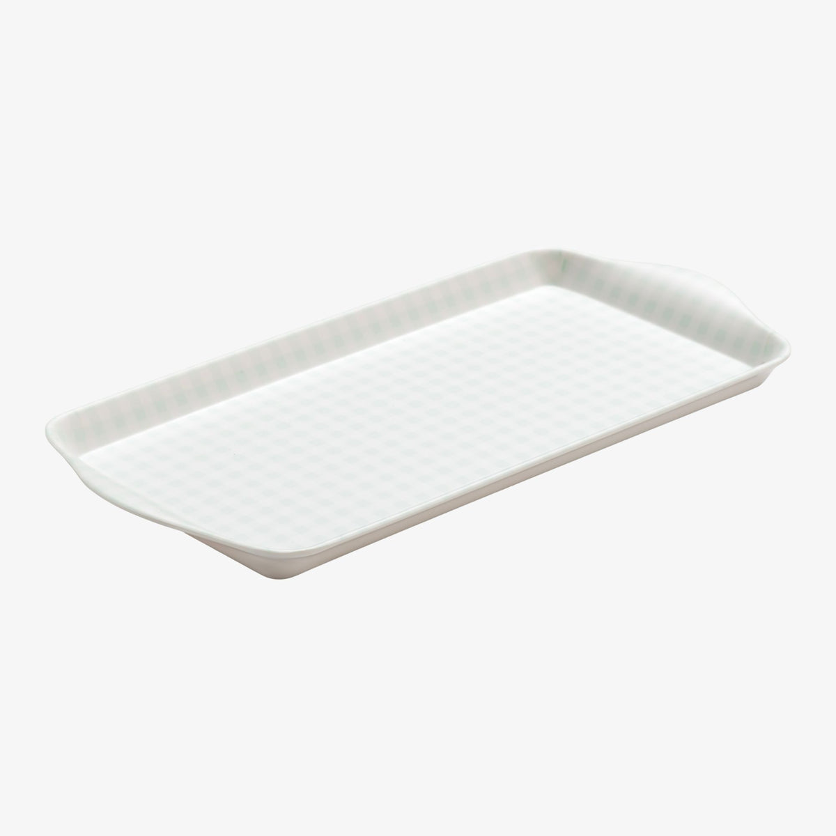 Melamine Gingham Sandwich Serving Tray
