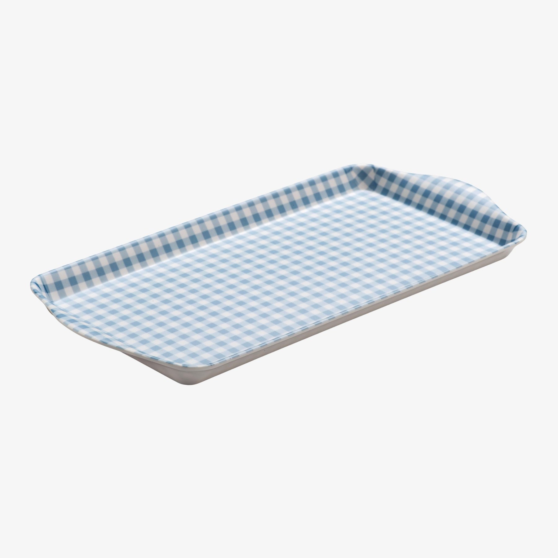 Melamine Gingham Sandwich Serving Tray