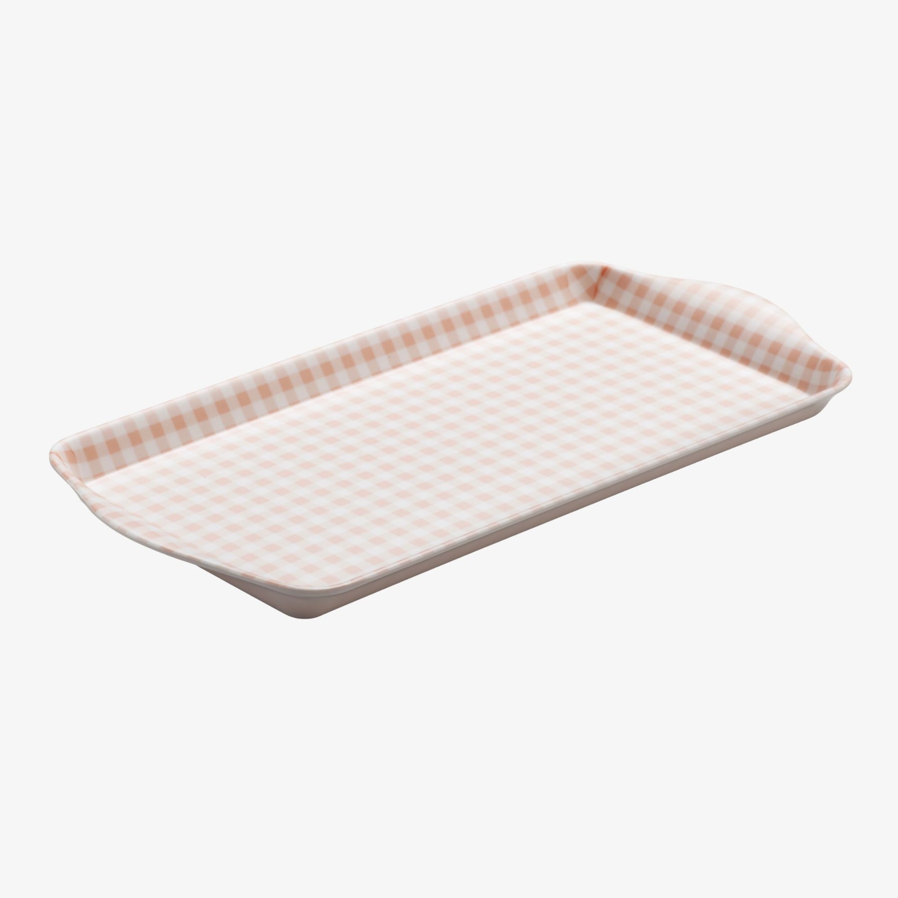 Melamine Gingham Sandwich Serving Tray