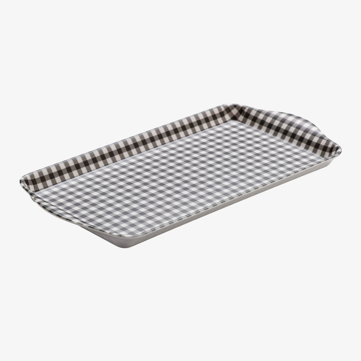 Melamine Gingham Sandwich Serving Tray