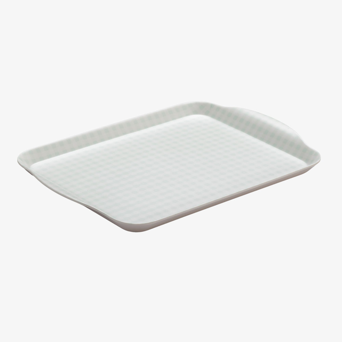 Melamine Gingham Tray, 30 x 21cm