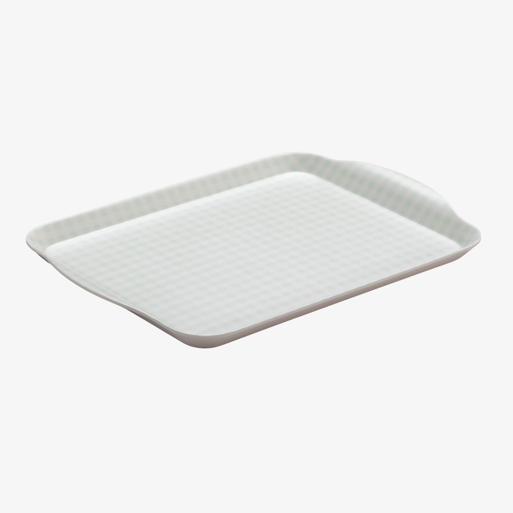Melamine Gingham Tray, 30 x 21cm