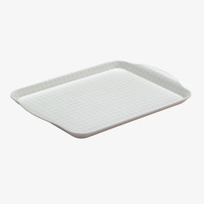Melamine Gingham Tray, 30 x 21cm