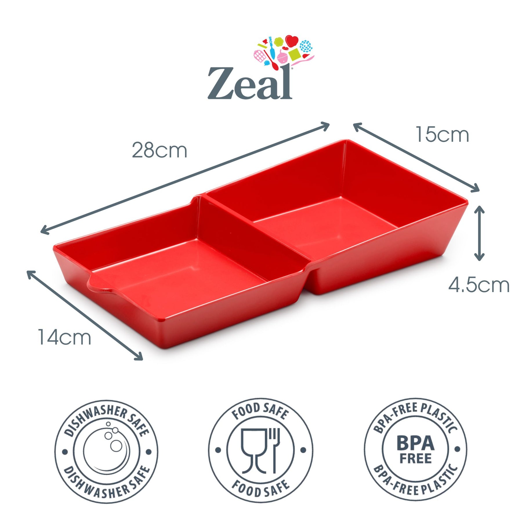 Melamine Burger / Fakeaway Serving Box