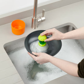 Washing Up Dish Brush & Holder Set
