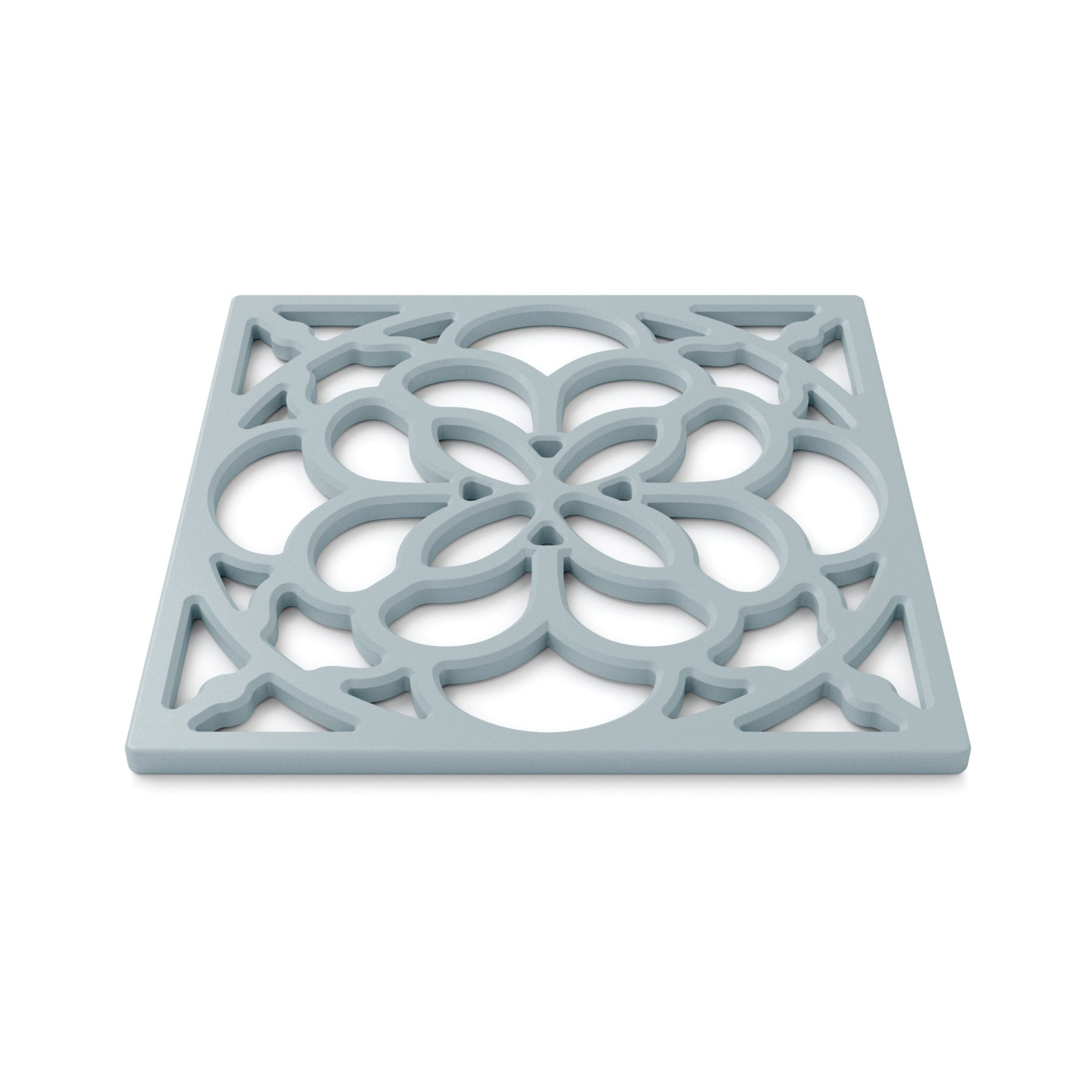 Square Silicone Heritage Hot Mat Trivet, 18cm