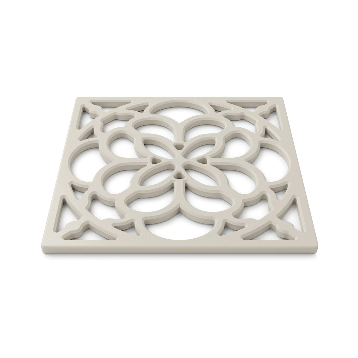 Square Silicone Heritage Hot Mat Trivet, 18cm