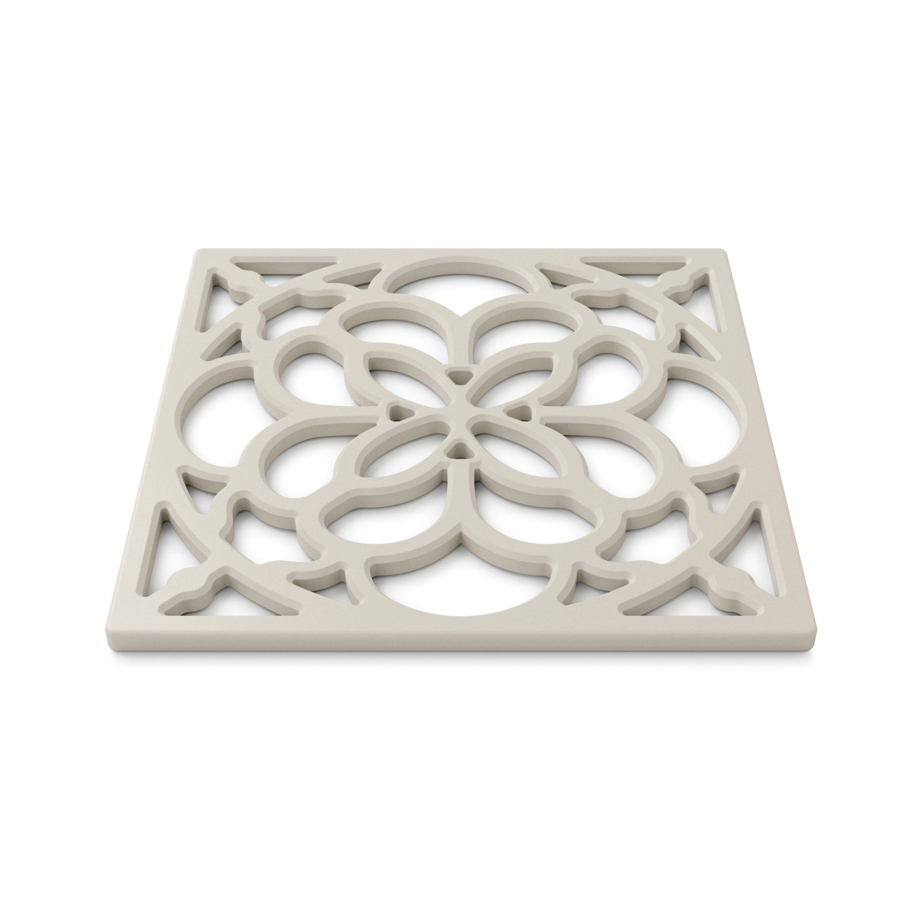 Square Silicone Heritage Hot Mat Trivet, 18cm