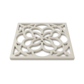 Square Silicone Heritage Hot Mat Trivet, 18cm