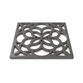 Square Silicone Heritage Hot Mat Trivet, 18cm