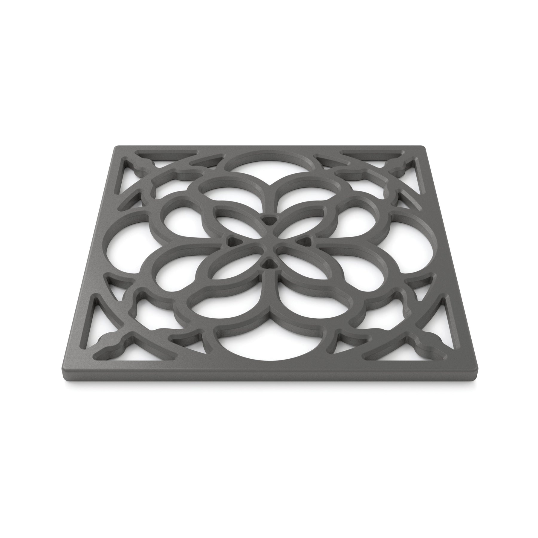 Square Silicone Heritage Hot Mat Trivet, 18cm