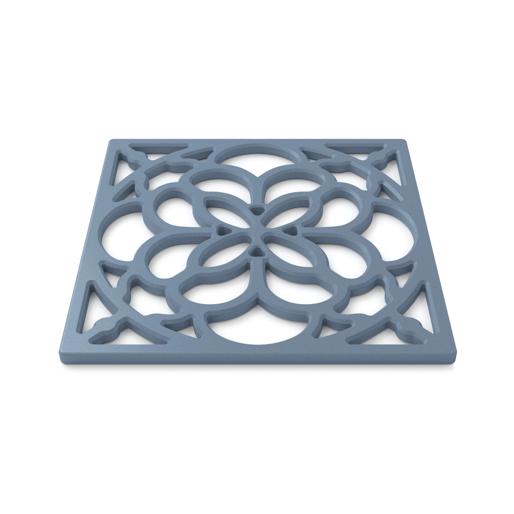 Square Silicone Heritage Hot Mat Trivet, 18cm