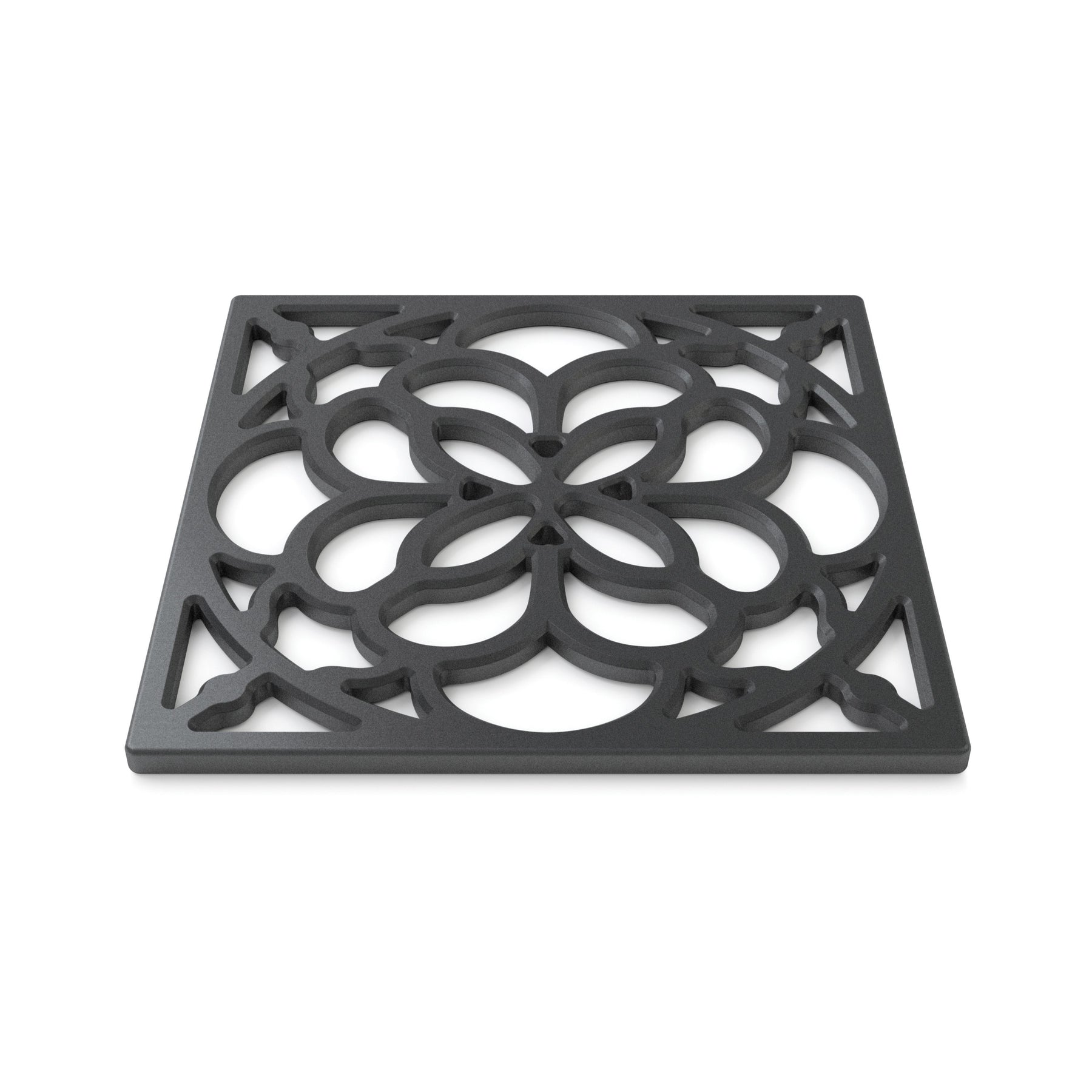 Square Silicone Heritage Hot Mat Trivet, 18cm