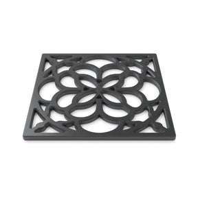 Square Silicone Heritage Hot Mat Trivet, 18cm