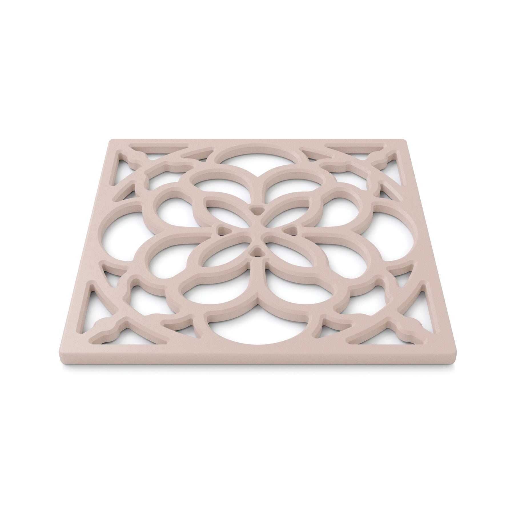 Square Silicone Heritage Hot Mat Trivet, 18cm