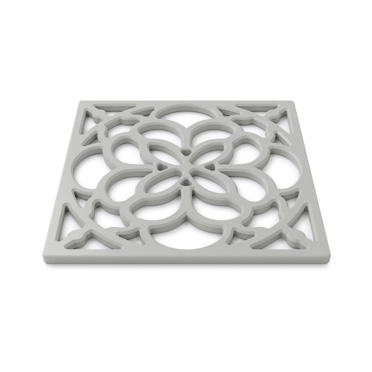 Square Silicone Heritage Hot Mat Trivet, 18cm
