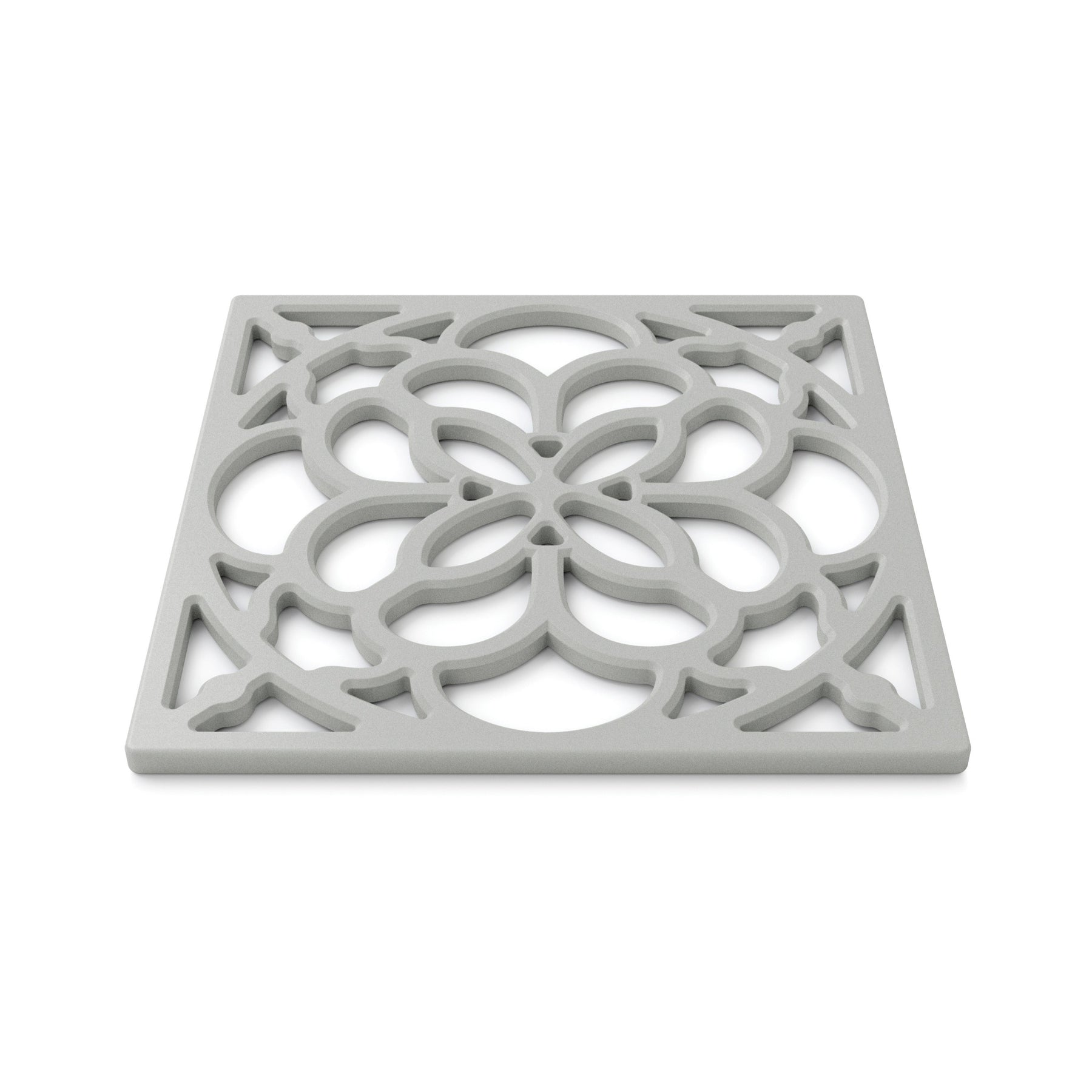 Square Silicone Heritage Hot Mat Trivet, 18cm
