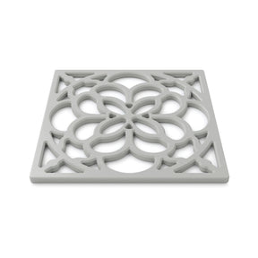 Square Silicone Heritage Hot Mat Trivet, 18cm