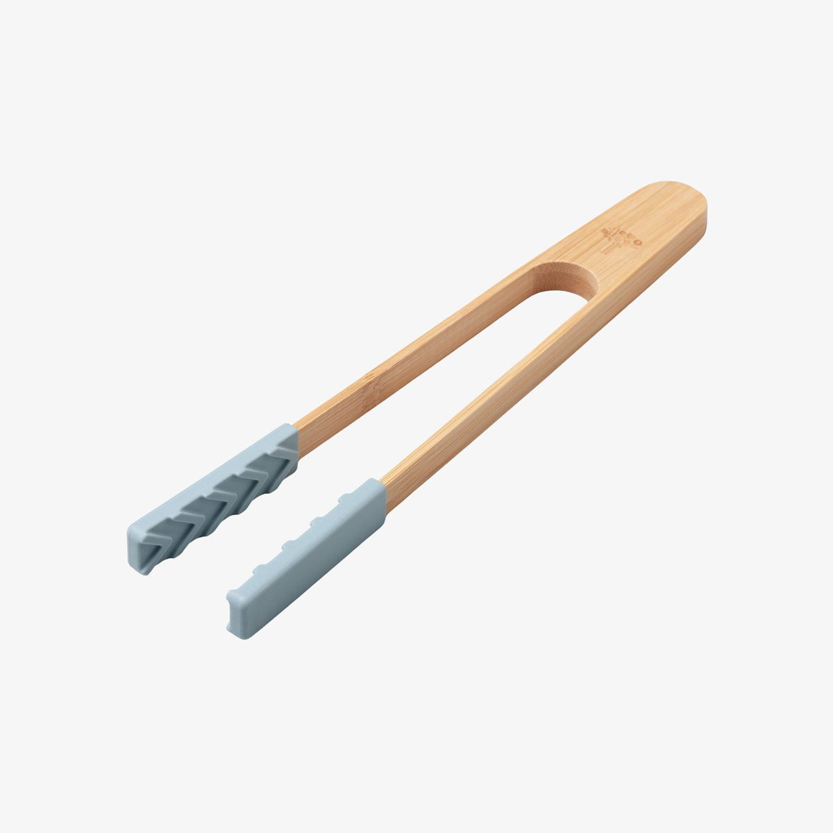 Bamboo Cooking Tongs with Silicone Tips, 25cm